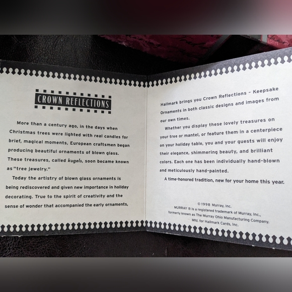 Hallmark blown glass sugarplum cottage - Picture 4 of 5